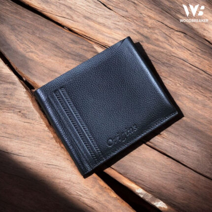 Original Leather Net Wallet - Black